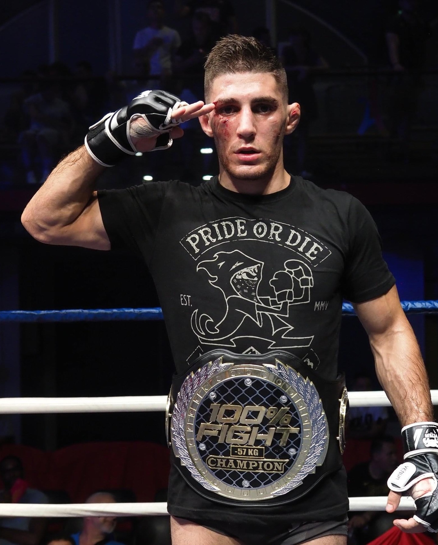 Michael Aljarouj jeune combattant 100% Fight